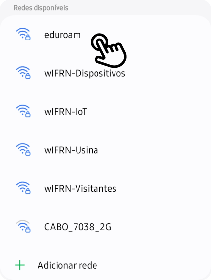 print de ativação de Wi-Fi